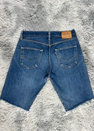 Short en jean Homme Levi’s 501 Bleu Taille W32 L32 (équivalent FR 42) Bouton argenté Taille M, merk: Levi's, staat: Heel goed, maat: M, € 14,99, € 16,44 inclusief Kopersbescherming Pro