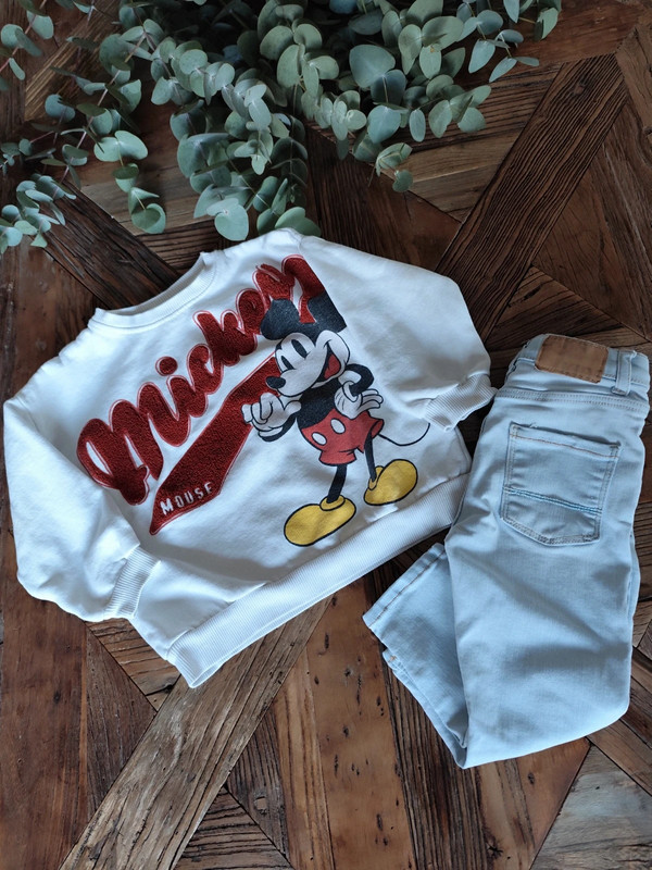 ⭐ Disney-Sweatshirt von Zara in Größe 104 ⭐ 1