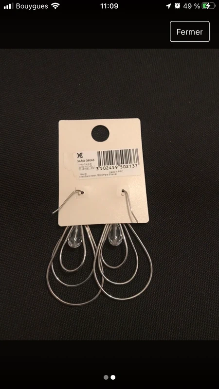 Boucles d oreilles Bala Booste - photo numéro 2