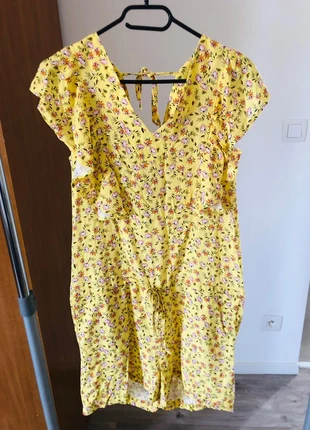 Combinaison short Bonobo jaune à fleurs taille M/38, brand: Bonobo, condition: New with tags, size: M / 38 / 10, €20.00, €21.70 includes Buyer Protection