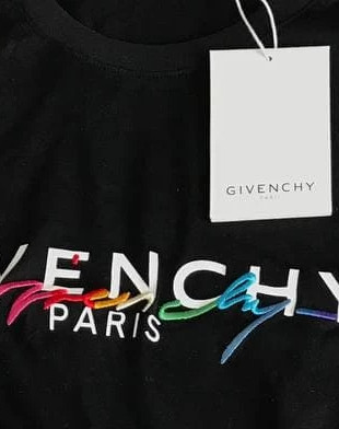 Givenchy Rainbow Logo T shirt | Vinted