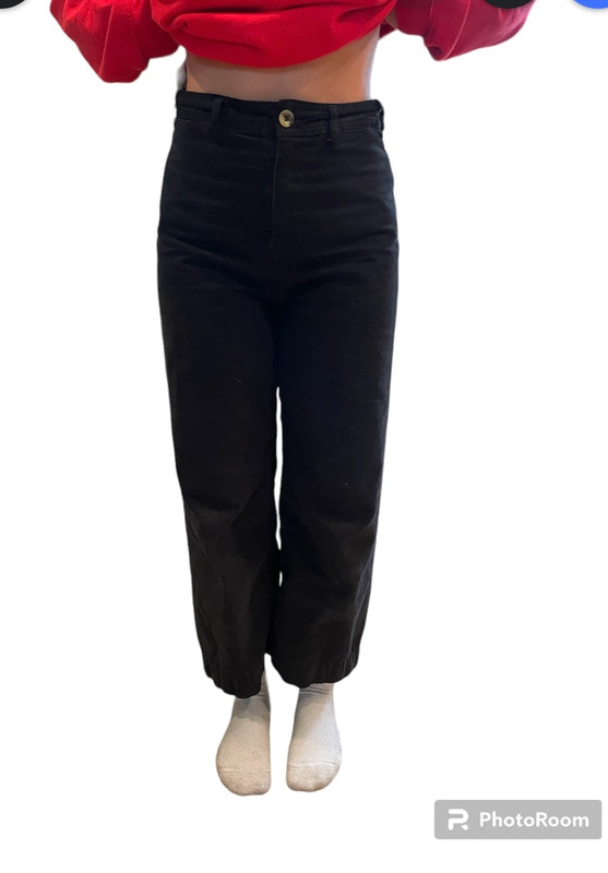 Black high waisted pants 1