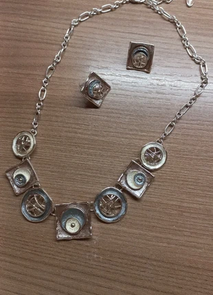 Set collana + orecchini - Alex arte - vintage, brand: alexarte, condizioni: Ottime, €30.00, €32.20 include la Protezione acquisti