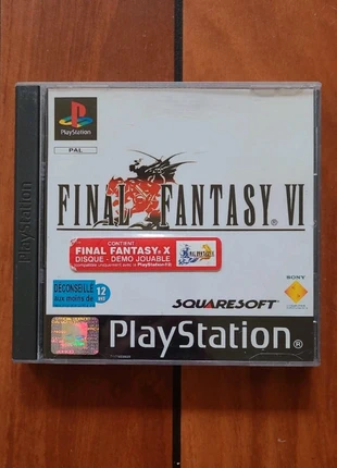 Final Fantasy VI 6 - Jeu PS1 - Square Enix, condition: Satisfactory, €69.00, €73.15 includes Buyer Protection Pro