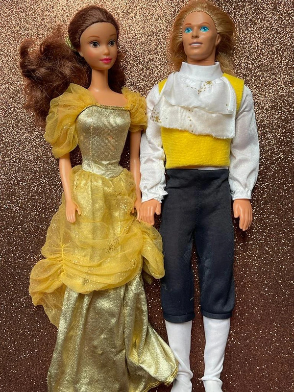 Beauty and the sale beast barbie 1991