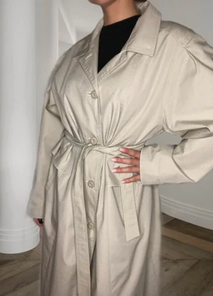 Long vintage trench coat beige Claud Havrey y2k, brand: Claude Havrey, condition: Very good, size: L / 40 / 12, €25.00, €26.95 includes Buyer Protection