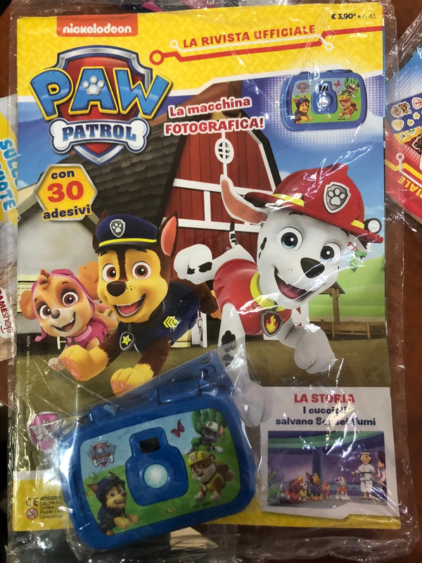 Paw Patrol riviste con giochi