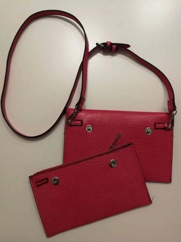 Borsa fucsia clearance zara