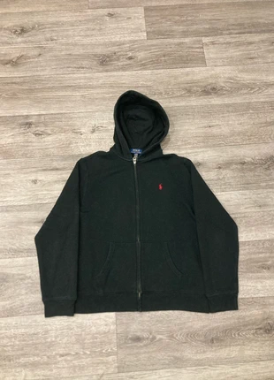 Gilet zip de la marque Ralph Lauren noir avec logo rouge taille m, marca: Ralph Lauren, estado: Muito bom, tamanho: M, €40.00, €42.70 inclui Proteção do Comprador