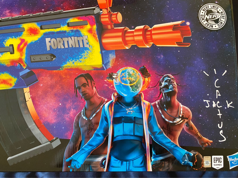 cactus jack for fortnite ar-goosebumps nerf elite dart blaster