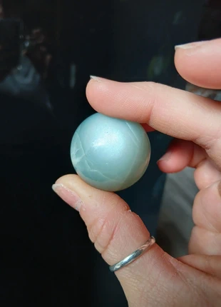Sphère pierre de lune verte, condition: Very good, €35.00, €37.45 includes Buyer Protection