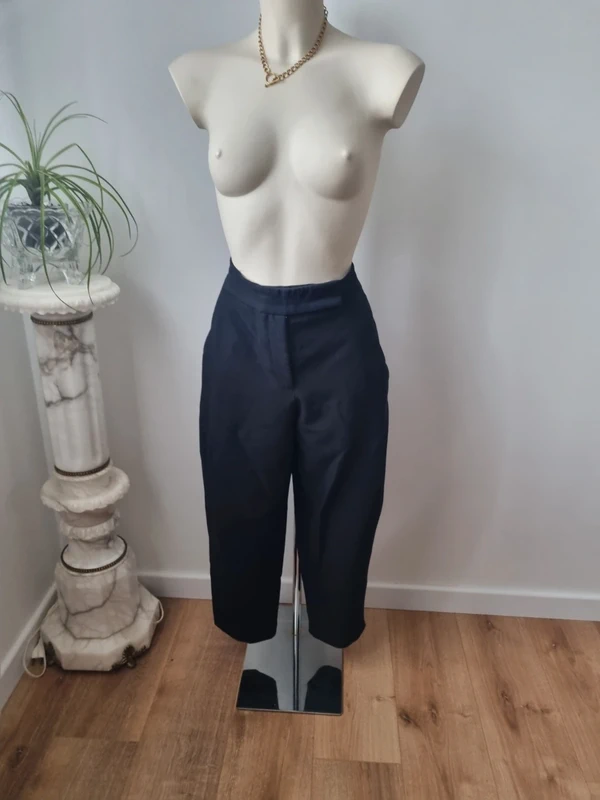 Pantalon cargo oversize noir Zara - photo numéro 10