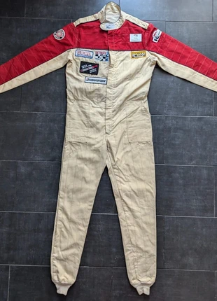 The vintage 2000's Don Ramsdell SCCA pro racing coverall, merk: Course, staat: Heel goed, maat: XL, € 250,00, € 263,20 inclusief Kopersbescherming Pro