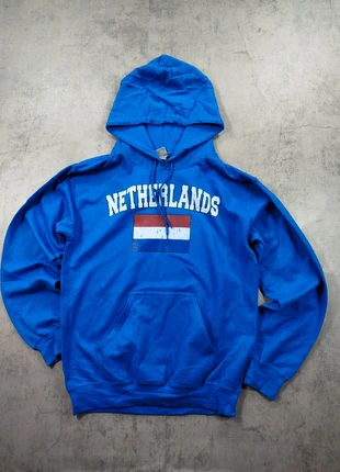 Sweat/ Pull à capuche bleu Netherlands vintage S Homme, marke: Vintage Dressing, zustand: Sehr gut, größe: S, 12,00 €, 13,30 € beinhaltet Vinted-Käuferschutz Pro