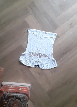 Wit shirt van Jessica Cavelli, merk: Just Cavalli, staat: Goed, maat: 15 jaar / 170 cm, € 2,00, € 2,80 inclusief Kopersbescherming
