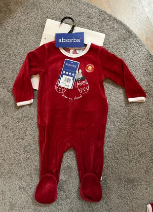 pyjama Absorba en coton velours, taille 18mois(80cm), brand: Absorba, condition: New with tags, size: 12-18 months / 80 cm, €9.90, €11.10 includes Buyer Protection