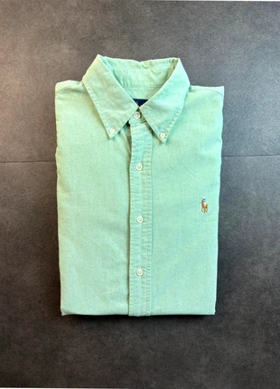 Chemise Ralph Lauren Unis en coton - Homme | Taille S | Vert logo brodé premium, marke: Ralph Lauren, zustand: Neu, größe: S, 39,00 €, 41,65 € inklusive Vinted-Käuferschutz