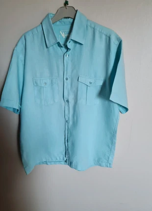 Chemisette homme turquoise Armand Thiery Company, marca: Armand Thiery, estado: Muy bueno, tamaño: L, 5,00 €, 5,95 € Protección al comprador incluida