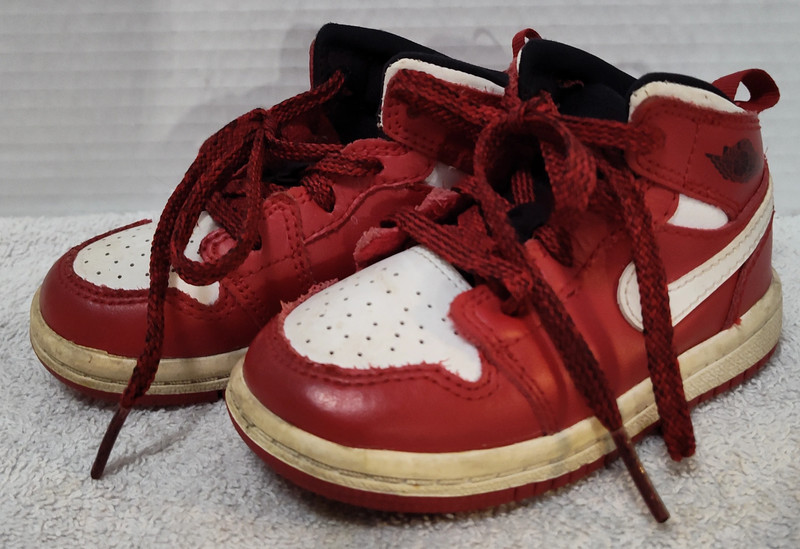 Nike Air Jordan 1 retro High OG (TD) 6C Red/White 2