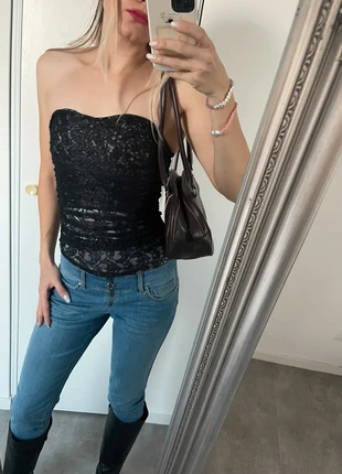 Corset en dentelles y2k années 2000s, état: Très bon état, taille: S / 36 / 8, 25,00 €, 26,95 € Protection acheteurs incluse