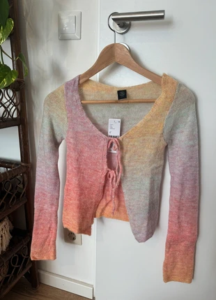 Space Dye Jäckchen Cardigan, merk: Urban Outfitters, staat: Nieuw met prijskaartje, maat: XS / 34 / 6, € 25,00, € 26,95 inclusief Kopersbescherming