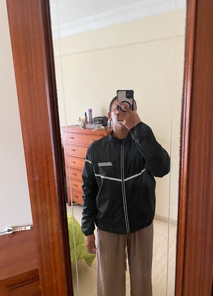 Black Thermal Running Jacket – Lightweight Sports Zip-Up, merk: temu, staat: Nieuw zonder prijskaartje, maat: S / 36 / 8, € 10,00, € 11,20 inclusief Kopersbescherming