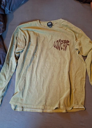 Groene T-shirt met lange mouwen print, marque: BDG, état: Très bon état, taille: S / 36 / 8, 4,00 €, 4,90 € Protection acheteurs incluse