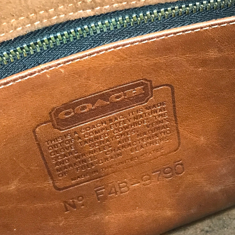 Vintage coach leather purse 2