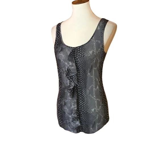 Express sexy snakeskin tank top 1