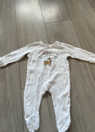 Christmas Sleepsuit, brand: George, condition: Very good, size: 1-3 months / 56 cm, £1.00, £1.38 includes Buyer Protection