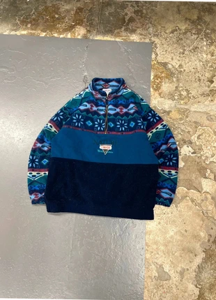 Veste polaire USA bleu violet imprimée Vintage, brand: Vintage Dressing, condizioni: Buone, taglia: L, €20.00, €21.70 include la Protezione acquisti Pro