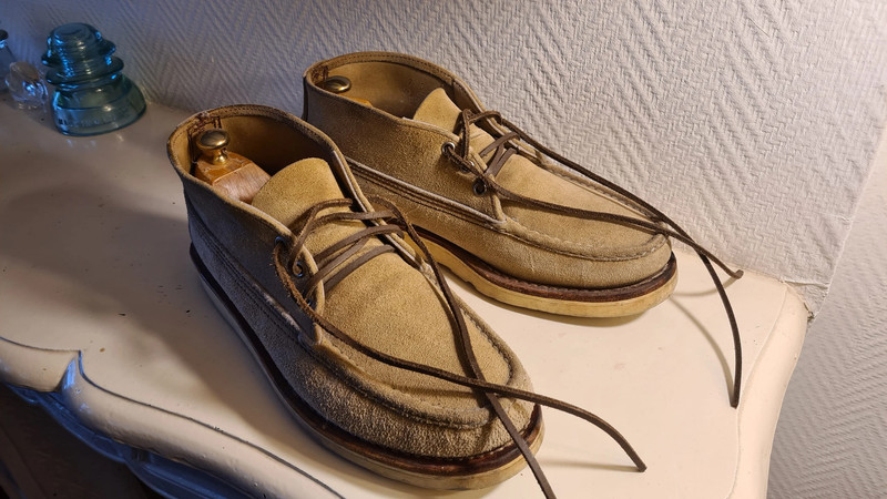 Chukka moccasins Russell x Nepenthes New York Engineered Garments 1