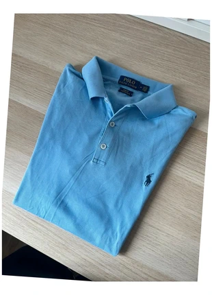 Polo Ralph Lauren bleu taille M slim fit, marke: Ralph Lauren, zustand: Sehr gut, größe: M, 26,00 €, 28,00 € inklusive Vinted-Käuferschutz