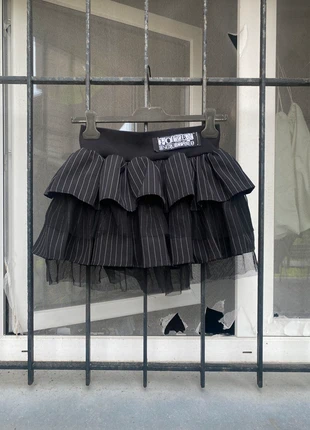 Goth Poizen Industries deadstock skirt, merk: Poizen Industries, staat: Heel goed, maat: M / 38 / 10, € 26,00, € 28,00 inclusief Kopersbescherming