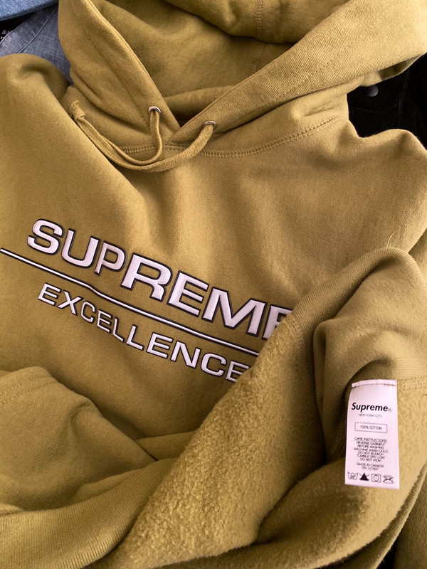 Supreme clearance excellence hoodie