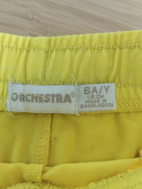 lot 2 shorts orchestra 6 ans - photo numéro 2
