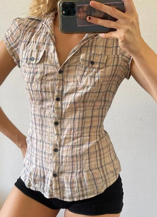 Short sleeve shirt, marque: Vintage Dressing, état: Bon état, taille: S / 36 / 8, 24,00 €, 25,90 € Protection acheteurs incluse