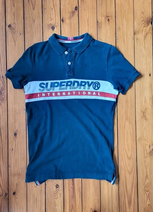 *Polo bleu marine Superdry Taille S, marke: Superdry, zustand: Sehr gut, größe: S, 9,50 €, 10,68 € inklusive Vinted-Käuferschutz