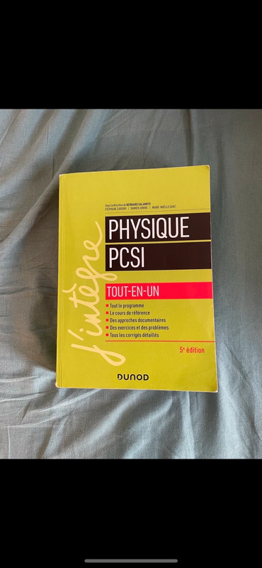 Livre PCSI 2