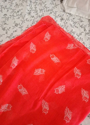 pareo rose fluo avec des hiboux, 110 par 180, brand: Boutique indépendante, condition: Very good, size: Other, €2.00, €2.80 includes Buyer Protection
