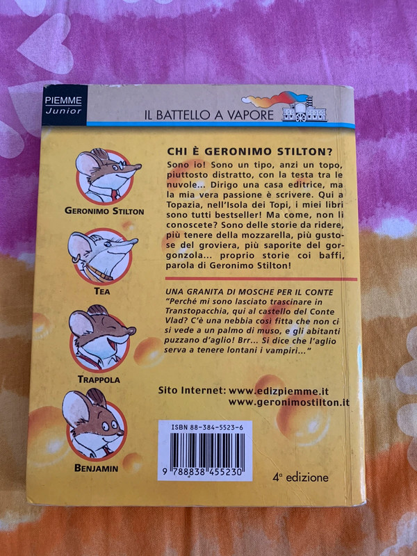 Una granita di mosche per il conte - Geronimo Stilton - Libro