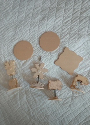 Lot 7 supports/bois à décorer, marke: support à déco, zustand: Neu, größe: Einheitsgröße, 4,00 €, 4,90 € inklusive Vinted-Käuferschutz