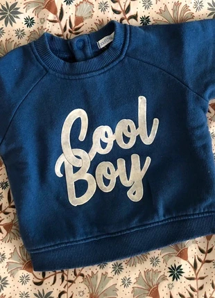 Sweat bébé garçon Bout’chou, marca: Bout'chou, estado: Muito bom, tamanho: 3-6 meses / 62 cm, €4.00, €4.90 inclui Proteção do Comprador