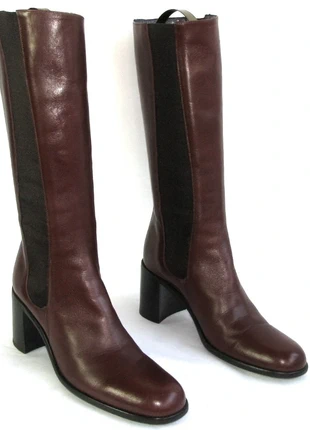 Free Lance - Bottes cavalières talons 7 cm cuir veau bordeaux 36 excellent état, marca: FREE LANCE, estado: Muito bom, tamanho: 36, €145.00, €152.95 inclui Proteção do Comprador