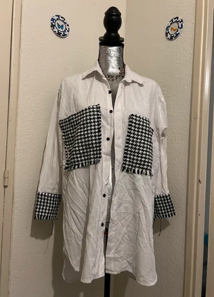 Chemise longue large chic vintage style, marke: Vintage Dressing, zustand: Sehr gut, größe: M / 38 / 10, 8,60 €, 9,73 € beinhaltet Vinted-Käuferschutz Pro