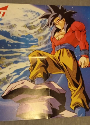 Poster vintage double Dragon ball Z GT (époque Club Dorothée) Taille 40 x 53 cm, marque: Dragon Ball, état: Bon état, taille: Taille unique, 24,99 €, 26,94 € Protection acheteurs (Pro) incluse