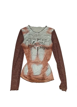 Mesh y2k longsleeve, marque: Cute, état: Très bon état, taille: S / 36 / 8, 12,50 €, 13,83 € Protection acheteurs incluse