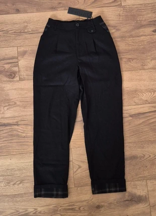 Clover check contrast trousers, marca: Disturbia, estado: Nuevo con etiquetas, tamaño: XS / 34 / 6, 65,00 €, 68,95 € Protección al comprador incluida