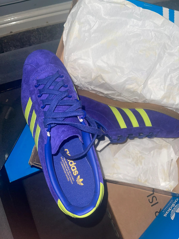 Adidas trimm star sales blue