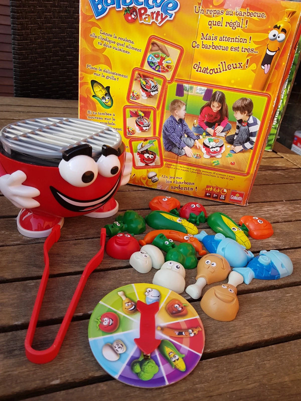 Jouets pour Barbecue pour Enfants, Jeu Cuisine, Jouet Enfant Barbec